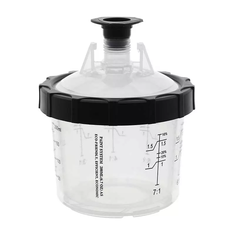 Quomodo 200ML Disposable Painting Cup System 1.0 Transform Automotiva et Industrial Spray Painting Efficiency?