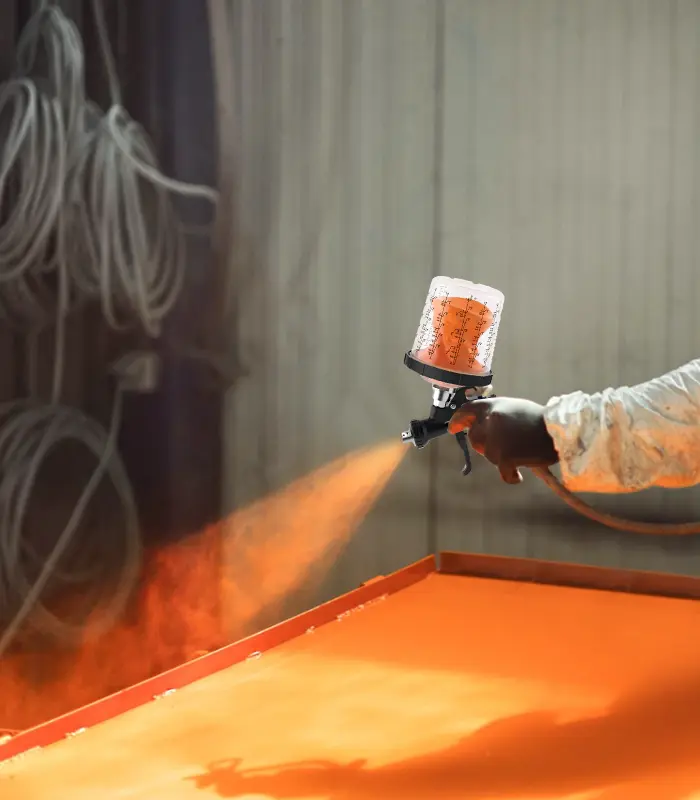 Industrial spraying